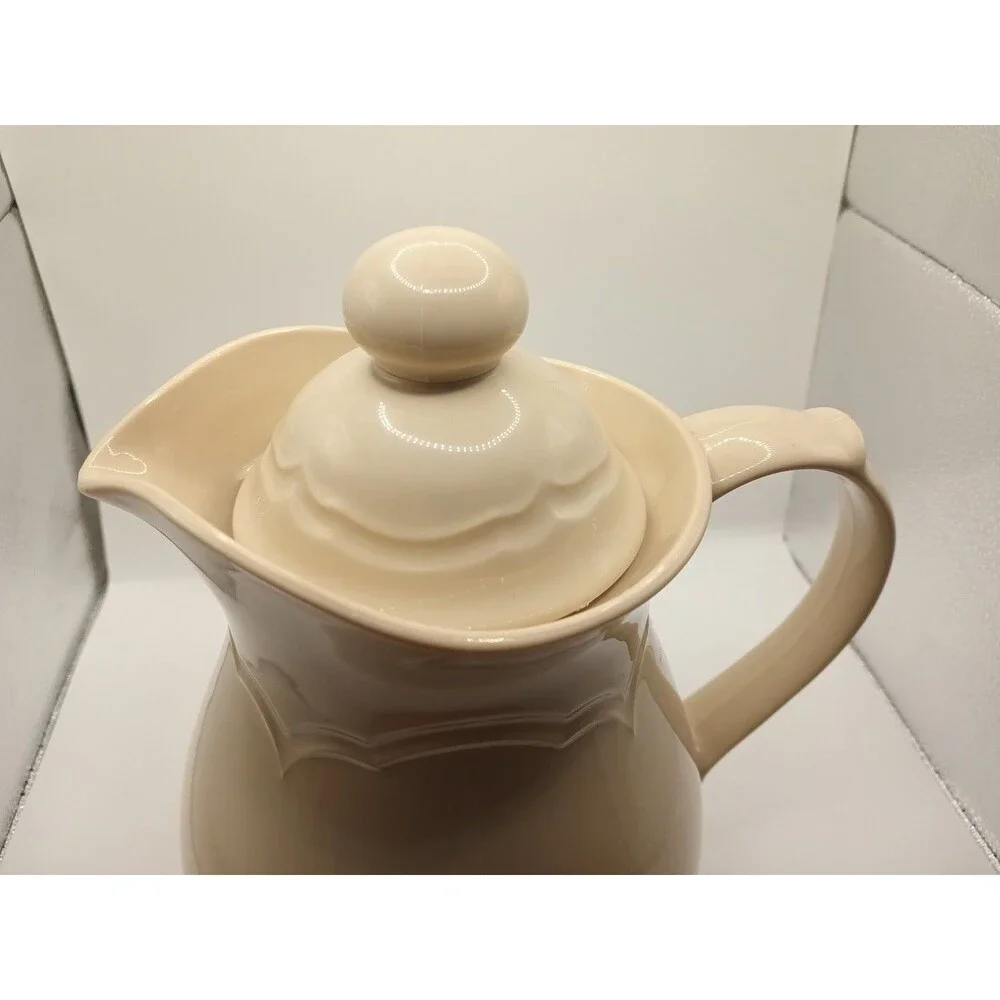 Pfaltzgraff Remembrance Floral Pattern Carafe Pitcher Thermos Plastic Vintage